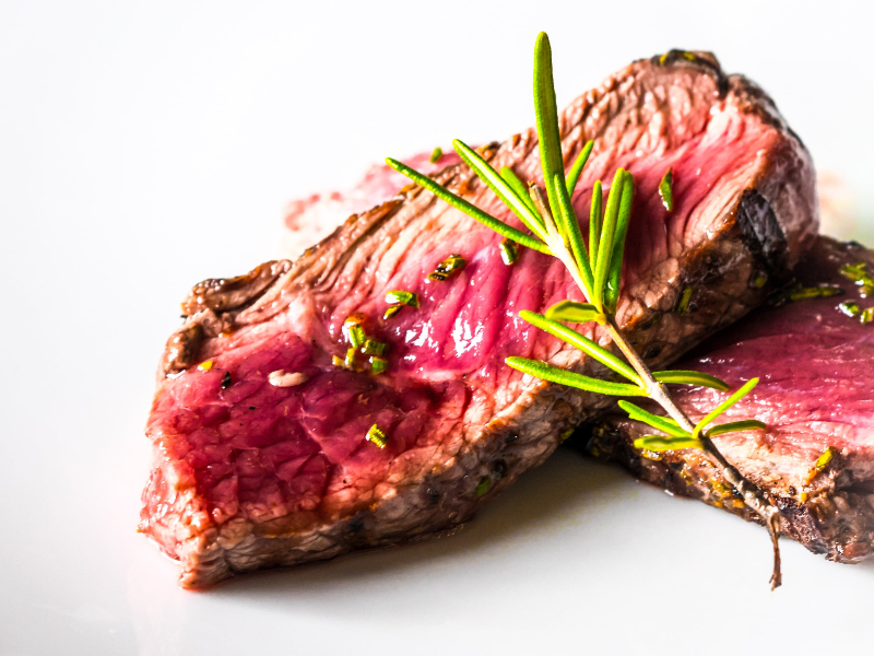 Perfect Medium Rare Beef Steak