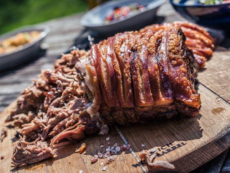 Pulled Pork with Crackling